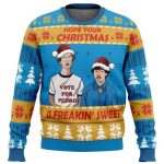 2025 Christmas Vote Napoleon Dynamite Ugly Christmas Sweater