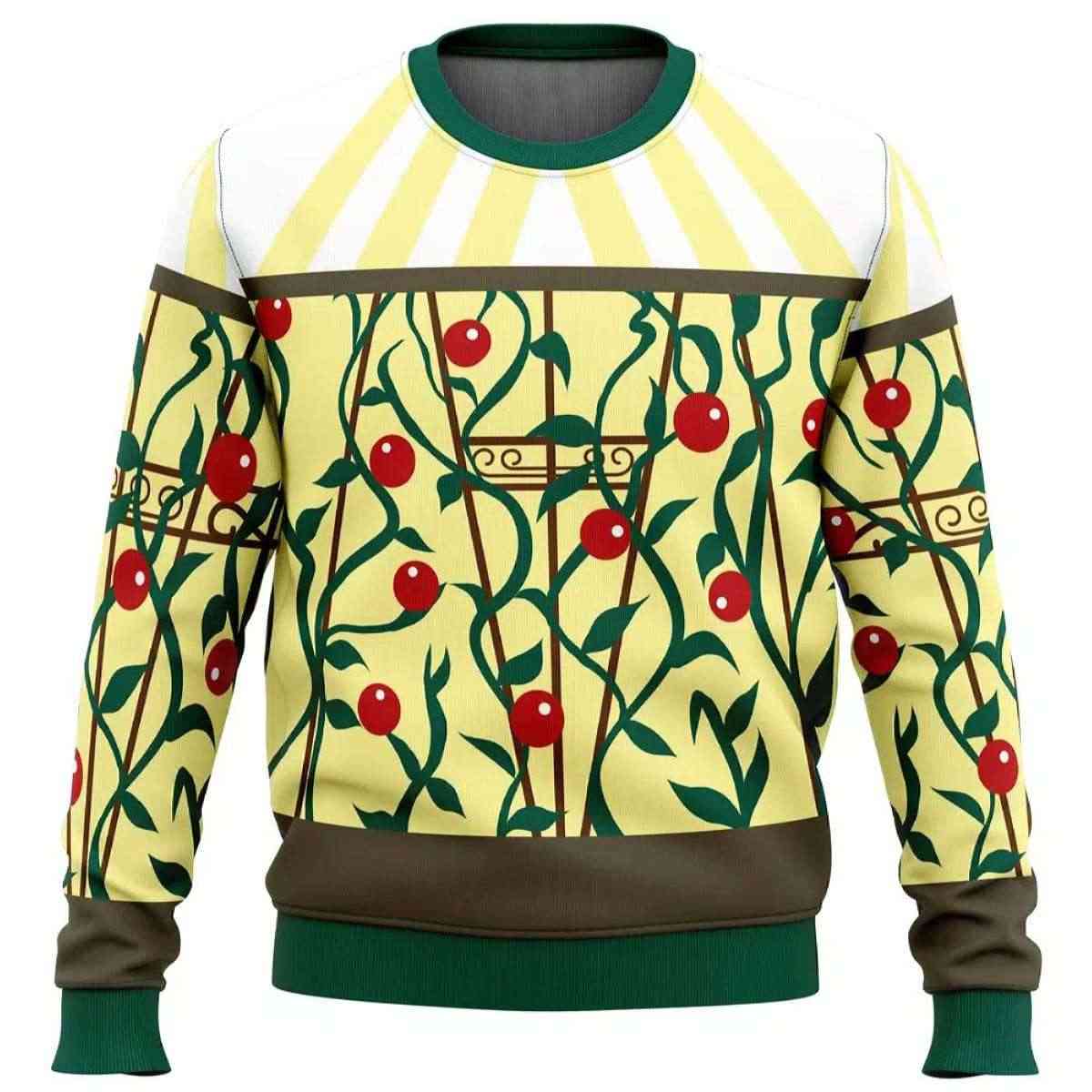 Claudette Morel Earthly Delights Dead by Daylight Ugly Christmas Sweater Claudette Morel Earthly Delights Dead by Daylight Ugly Christmas Sweater
