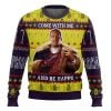Come With Me And Be Happy Candyman Ugly Christmas Sweater