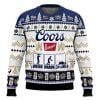 Coors Banquet Drink Drank Drunk Ugly Christmas Sweater