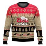 Coors Light Lager Beer Ugly Christmas Sweater