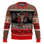 Crawling Freddy Krueger Ugly Christmas Sweater