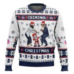 Criminal Christmas Pulp Fiction Ugly Christmas Sweater