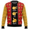 2025 Cut It Out Full House Ugly Christmas Sweater