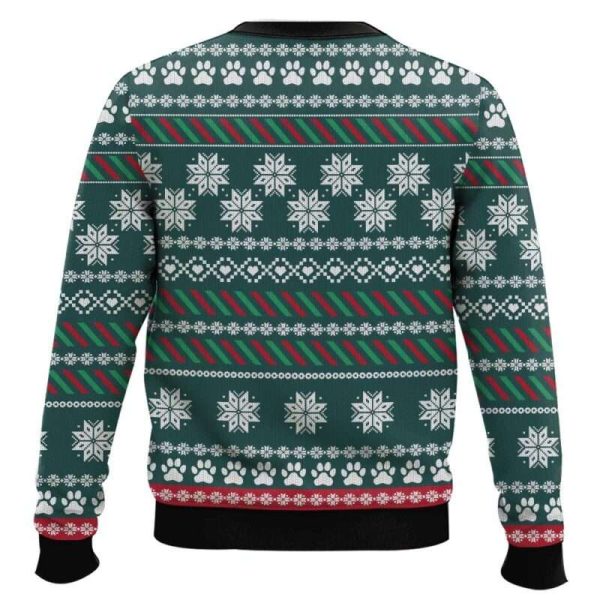 Cute Pug Santa Paws Ugly Christmas Sweater