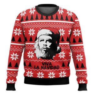 Viva La Navidad Che Guevara Ugly Christmas Sweater
