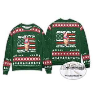 2025 Joe Biden Merry 4th Of You Know The Thing Ugly Christmas Sweater 1 Joe Biden Merry 4th Of You Know The Thing Ugly Christmas Sweater1