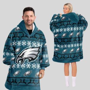 Ugly Philadelphia Football Unisex Blanket Hoodie 3 Ugly Philadelphia Football Unisex Blanket Hoodie3