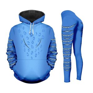 Derpy Tiger Costume Hoodie Leggings2