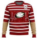 2025 David King Rugby Shirt Dead by Daylight Ugly Christmas Sweater