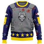 2025 Davis Tapp Wary Greetings Dead by Daylight Ugly Christmas Sweater