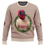 2025 Deadpool In Deadpool Ugly Christmas Sweater