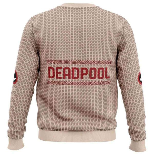 2025 Deadpool In Deadpool Ugly Christmas Sweater