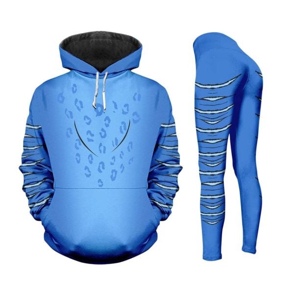 Derpy Tiger Costume Hoodie Leggings