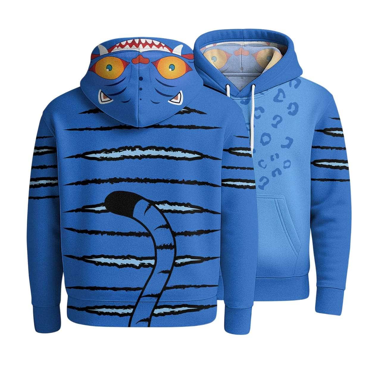 Derpy Tiger Halloween Costume Hoodie Derpy Tiger Halloween Costume Hoodie