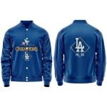 Dodgers 2025 National League Champions Baseball Jacket