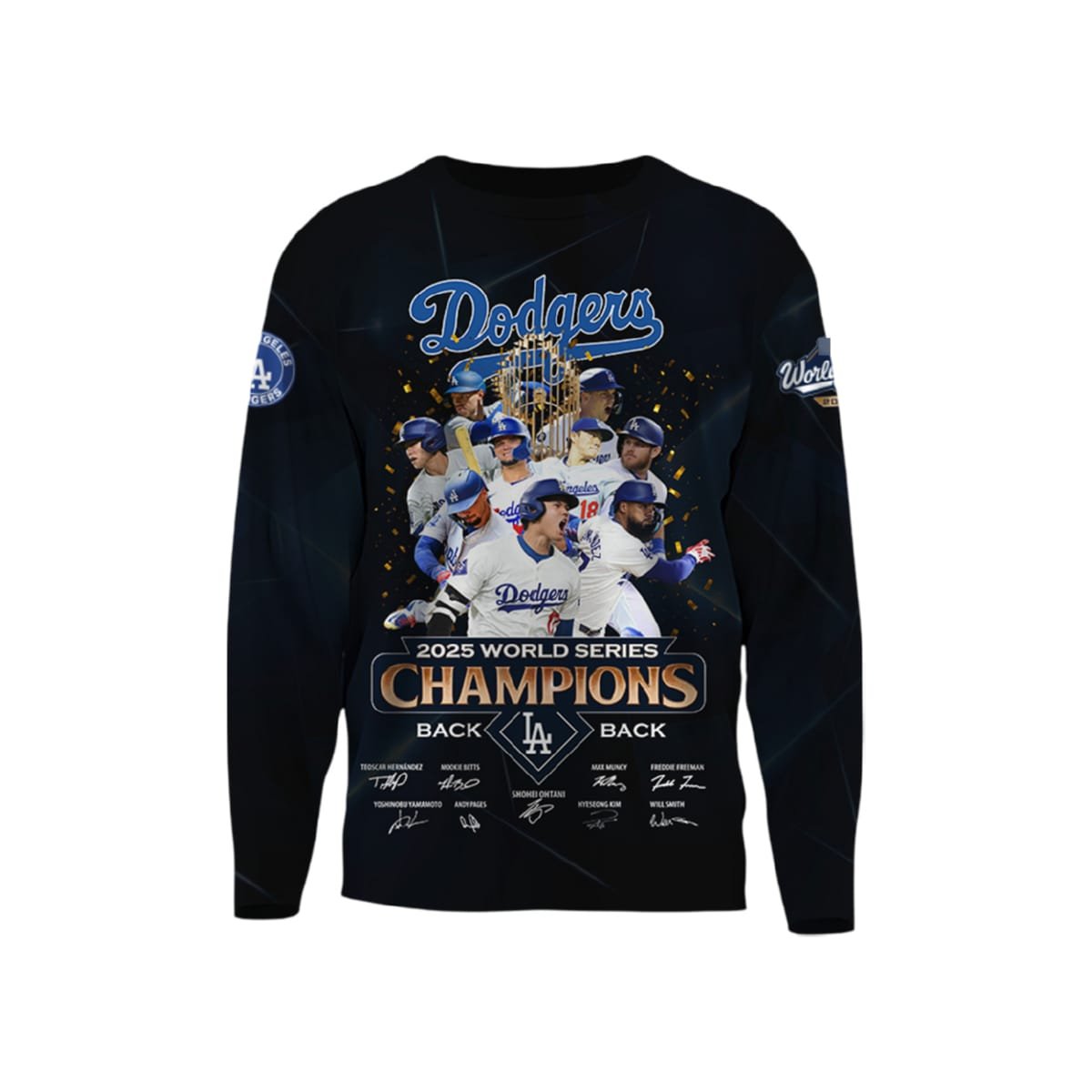 Dodgers 2025 World Series Champions Sweatshirt Dodgers 2025 World Series Champions Sweatshirt