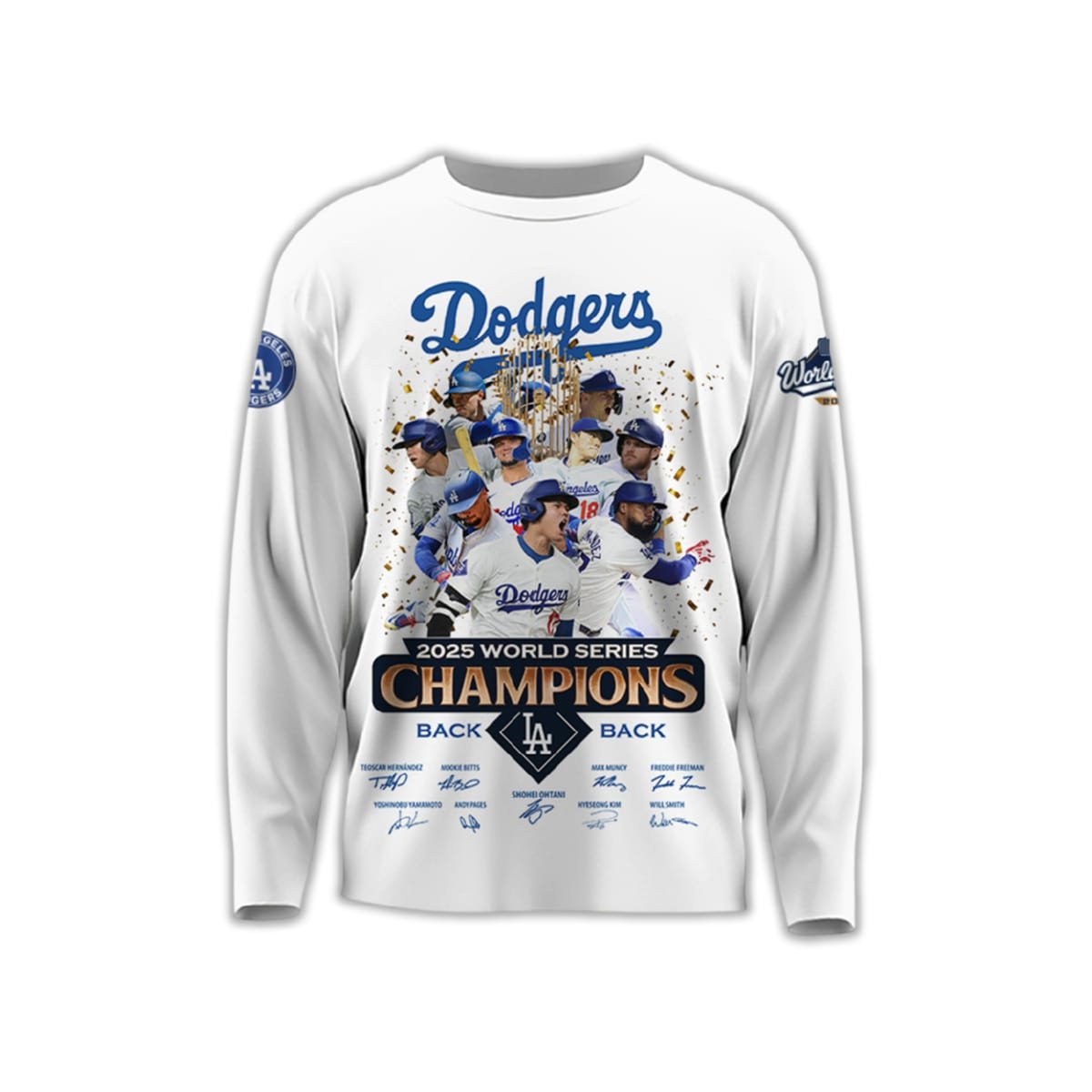 Dodgers 2025 World Series Champions Sweatshirt Dodgers 2025 World Series Champions Sweatshirt