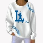 Dodgers Freddie Freeman Grand Slam Pit Striped Sweatshirt