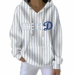 Dodgers The End Pit Striped Hoodie