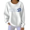 Dodgers The End Pit Striped Sweatshirt