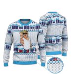 Donald Trump Tattoo Sleeveless Merica Ugly Christmas Sweater