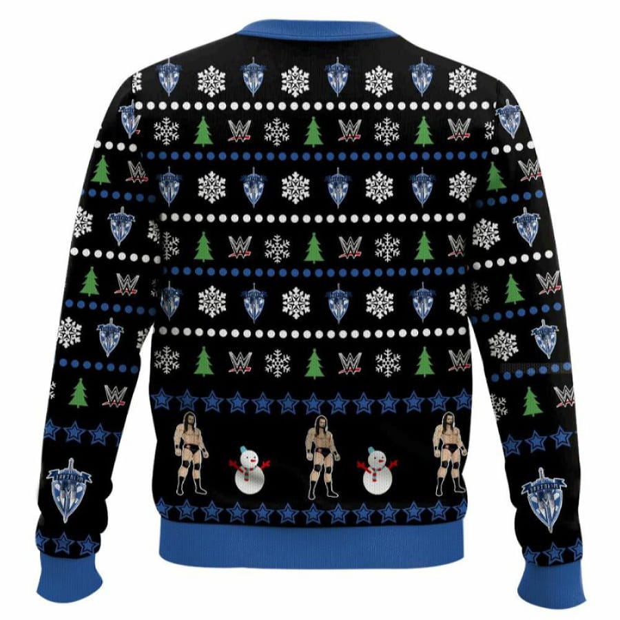 Drew Mcintyre The Chosen One WWE Ugly Christmas Sweater Drew Mcintyre The Chosen One WWE Ugly Christmas Sweater