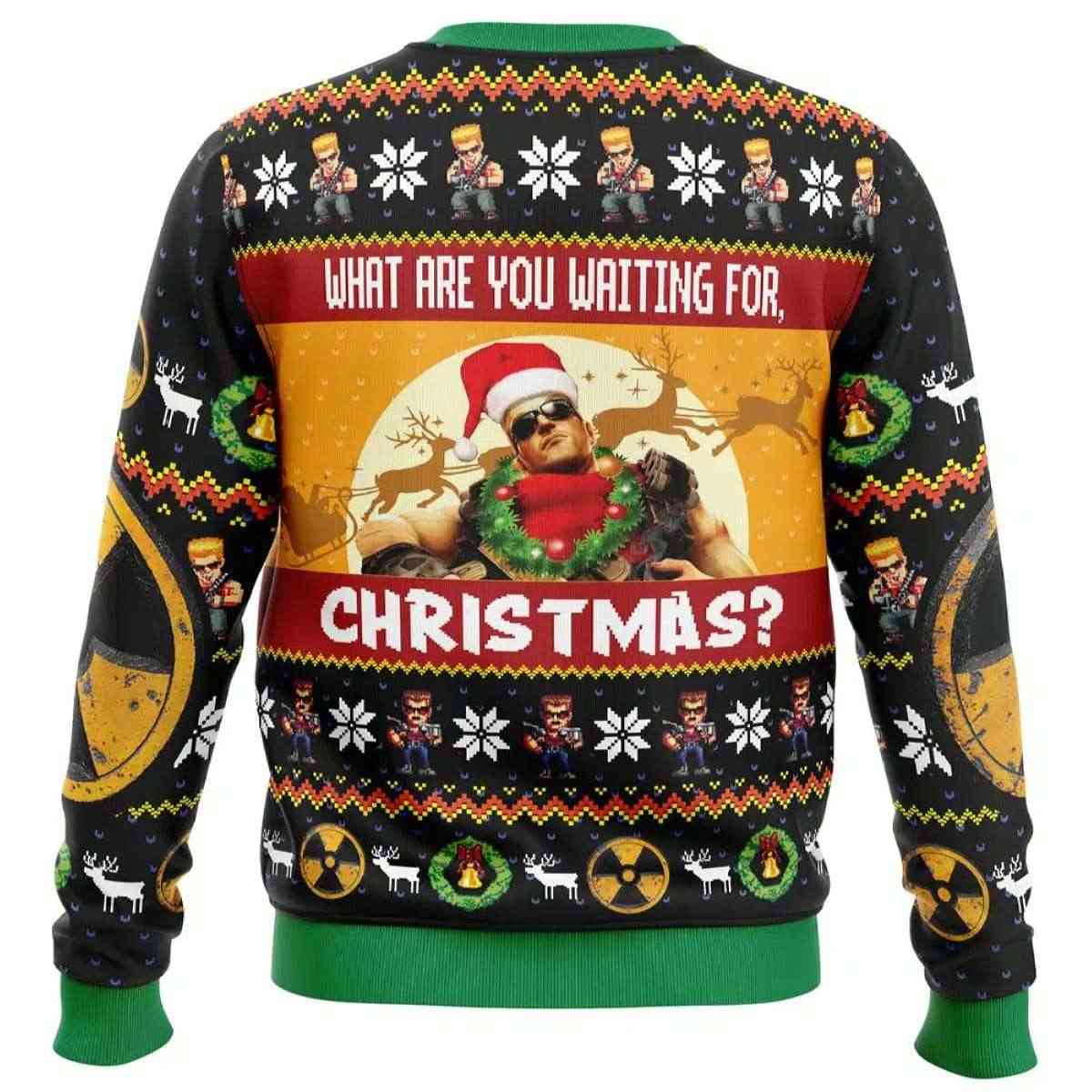2025 Duke Nukem Ugly Christmas Sweater 2025 Duke Nukem Ugly Christmas Sweater