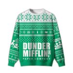 2025 Dunder Mifflin Holiday Spirit Ugly Christmas Sweater
