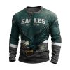 Eagles Est 1933 Henley Long-Sleeve Shirt