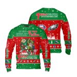Eagles Phillies My City My Team Christmas Ugly Sweater