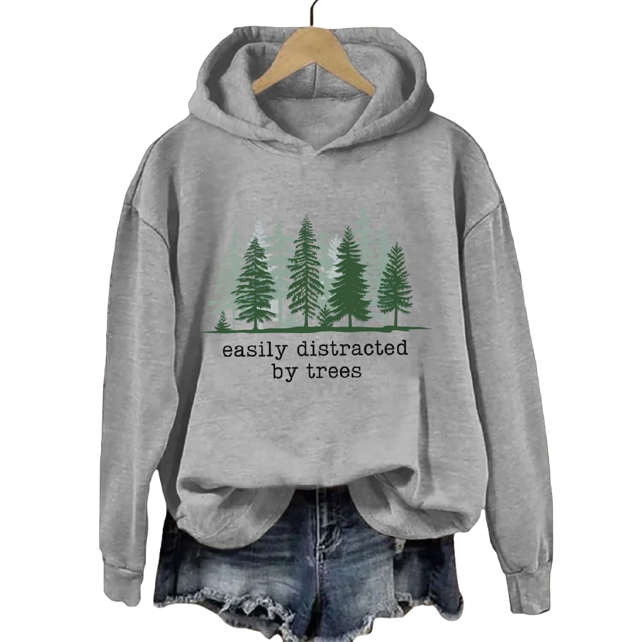 Easily Distracted By Trees Hoodie Easily Distracted By Trees Hoodie