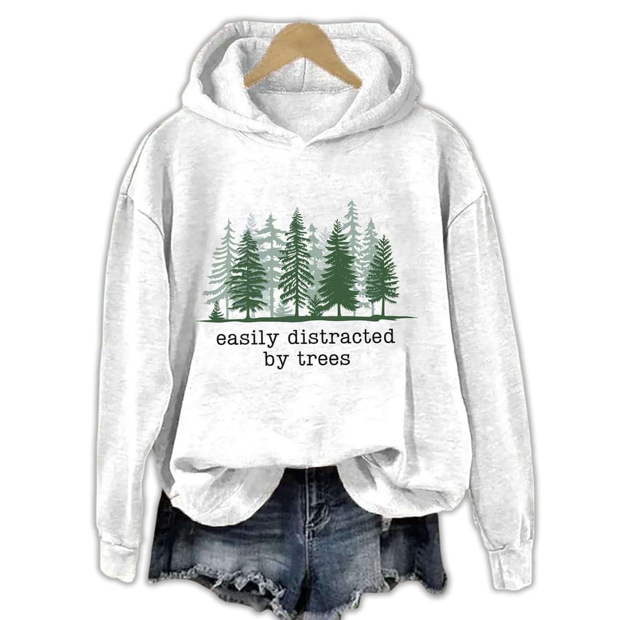 Easily Distracted By Trees Hoodie Easily Distracted By Trees Hoodie