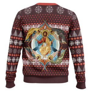 Jesus Orthodoxy Ugly Christmas Sweater1