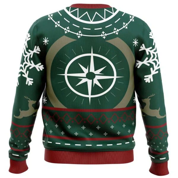 2025 Elodie Rakoto Pathfinder’s Sweater Dead by Daylight Ugly Christmas Sweater