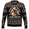 2025 Excuse Me While I Whip This Out Blazing Saddles Ugly Sweater