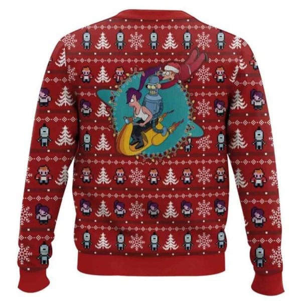 Fa-la-la-la Futurama Ugly Christmas Sweater