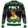 2025 Fact Christmas Is Here The Office Ugly Christmas Sweater