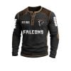 Falcons Est 1965 Henley Shirt