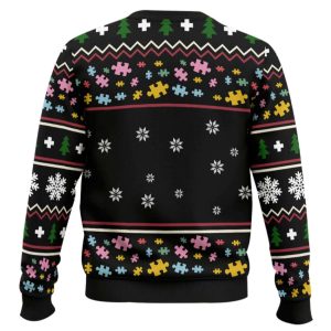 Autism Is Not Disability Ugly Christmas Sweater1