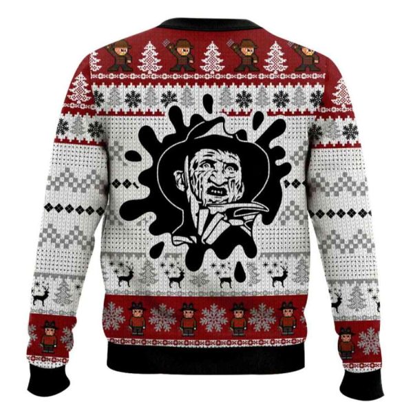 Follow Your Dream Freddy Krueger Ugly Christmas Sweater