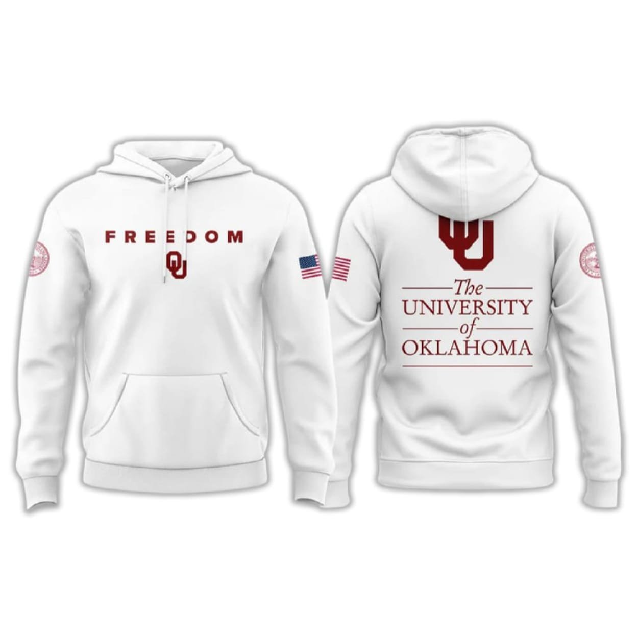 Freedom Oklahoma x Turning Point USA 2025 Hoodie Freedom Oklahoma x Turning Point USA 2025 Hoodie