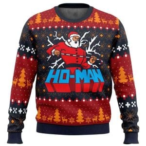 Ho Man Santa Claus Ugly Christmas Sweater