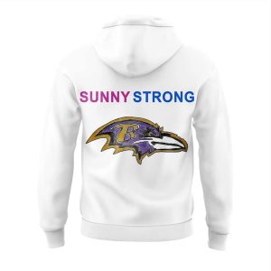 2025 Ravens Crucial Catch Sunny Strong Hoodie