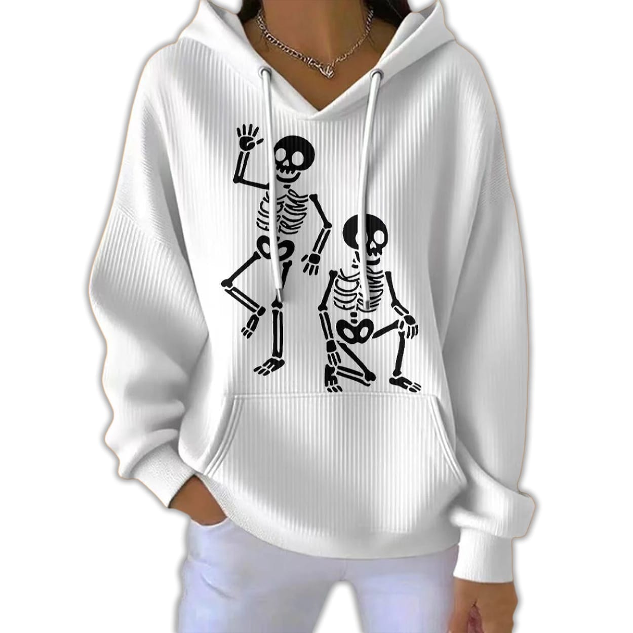 Fuck Trump Skeleton Pit Striped Hoodie Fuck Trump Skeleton Pit Striped Hoodie