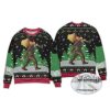 2025 Funny Bigfoot With A Major Award Christmas Ugly Sweater