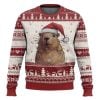 Funny Santa Capy Meme Ugly Christmas Sweater