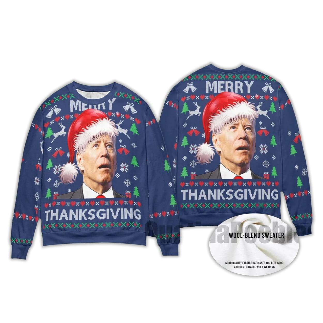 2025 Funny Santa Joe Biden Merry Ugly Christmas Sweater 2025 Funny Santa Joe Biden Merry Ugly Christmas Sweater