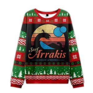 Visit Arrakis Nerd Ugly Christmas Sweater