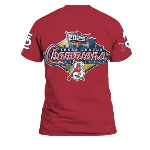 Cardinals Texas League Champions 2025 T Shirt 3